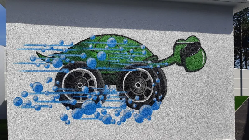 Shiny Wash : Tunnel de lavage automobile