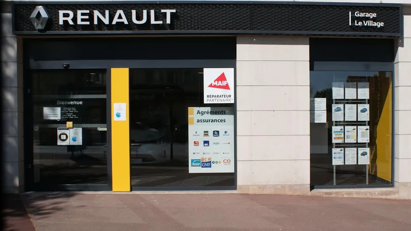 RENAULT Garage Le Village Antony Site Renault minute