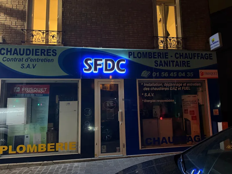 SFDC Chaudière, Pompe à Chaleur, Chauffe Eau