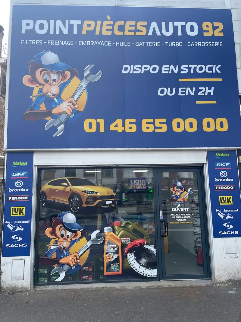 Point Pièce Auto 92