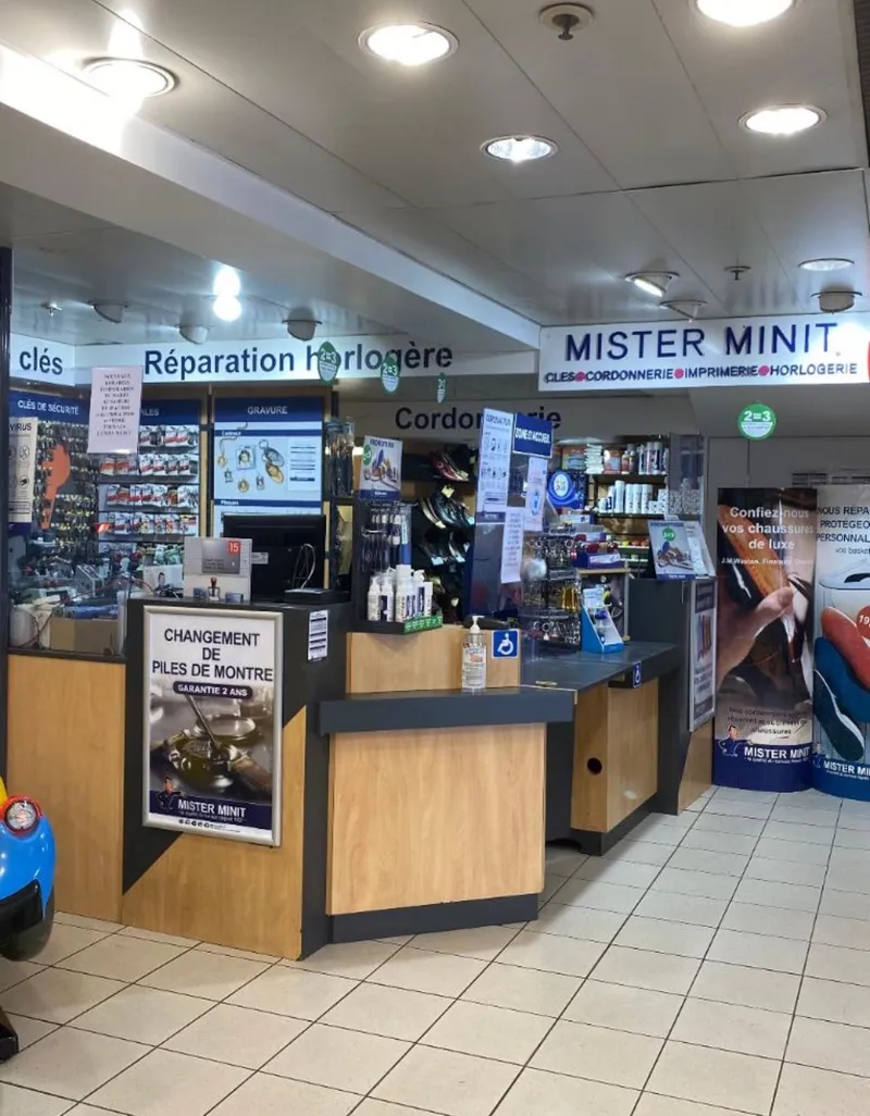 MISTER MINIT SAINT CLOUD Monoprix
