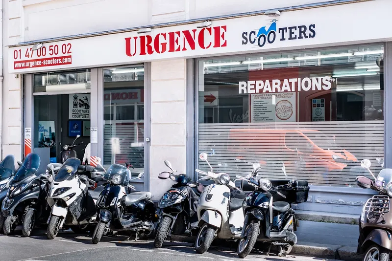 Emergency workshop Bastille scooters