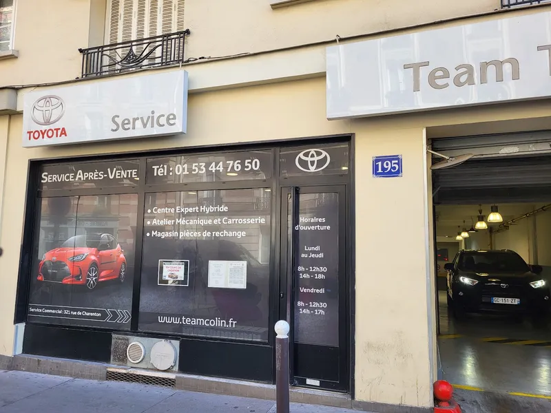TOYOTA PARIS 12 Service après vente (TEAM TOY 75)