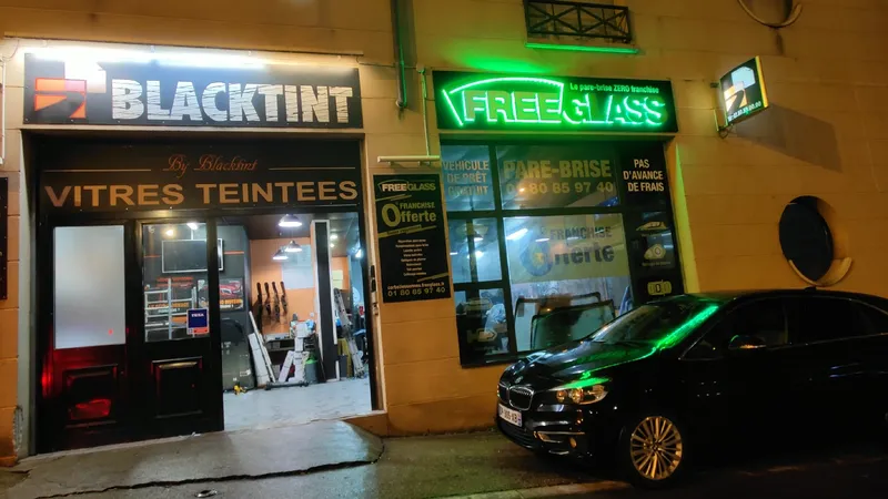 Blacktint, Vitres teintées
