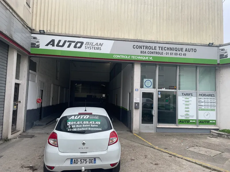 BDA CONTROLE AUTO BILAN SYSTEMS