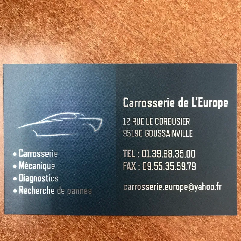 Carrosserie de l'Europe